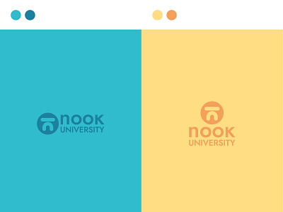 nook logo concept identity logo