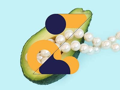 deconstructed "a" - vocado 36days a 36daysoftype 36daysoftype06 avocado deconstruction illustration letter a type typedesign typography vector