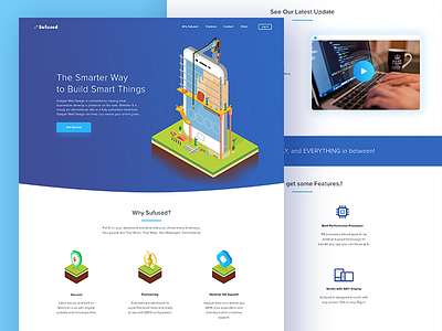 Sufused Landing Page