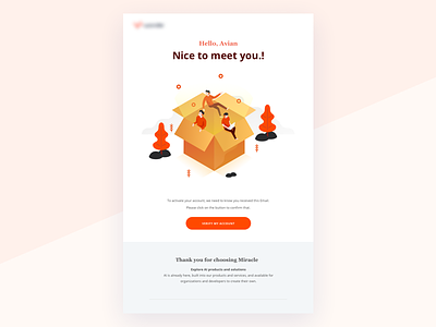 Welcome Email advantages developer email header icon iconset illustration isometric menthor onboarding technology website