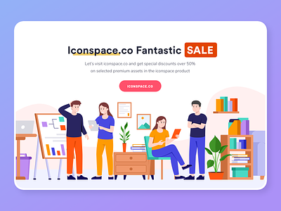 Iconspace SALE, Discount Up to 50%