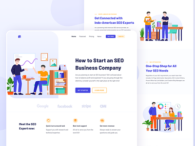 SEO Business Landing Page