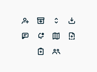 Closelink – Product Icons brand figma flat icons iconset illustration mobile product design sketch ui ux web