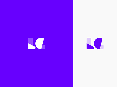 Lena G. – Logo brand branding design figma flat g graphic design identity l logo mark sketch