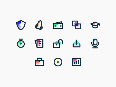 Closelink – Icons brand identity branding colors design flat icons identity illustration mobile ui ux web website