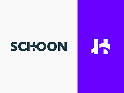 Schoon – Logo brand brand identity branding design engineer figma flat graphic design icon identity interface logo sketch typography vector