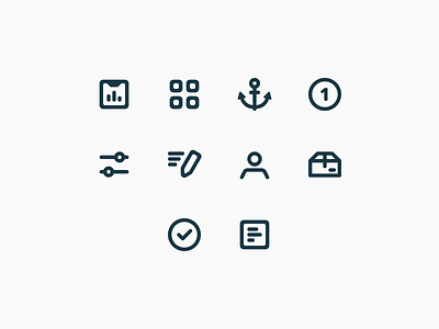 Closelink – Product Icons #3 brand brand identity branding design figma flat icon icon set identity interface mobile product design ui ux vector web