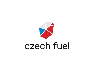 Czech fuel branding coal czech flag fuel logo logotyp