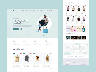 e-Commerce Website UI Template