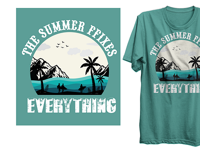 Summer T-shirt Design