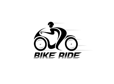 Bike Ride Logo bike ride bikers graphic design logo logo design ride rider speed logo