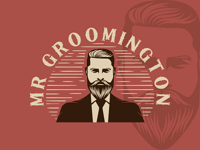 Mr Groomington Logo Design