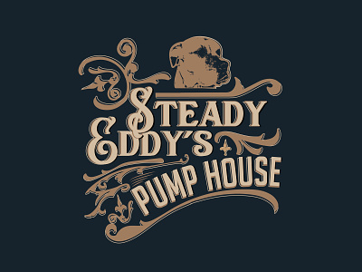 Logo Design for Steady Eddy's Pump House