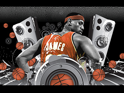 LeBron James Party Invitation