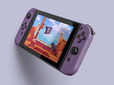 Switch Mockup with editable colors