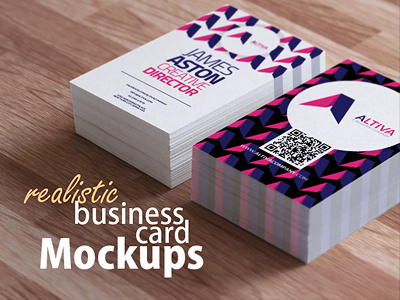 Realistic Business Card Mockups business card businesscard card mock up mock ups mockup mockups print realistic shadows stack visiting card