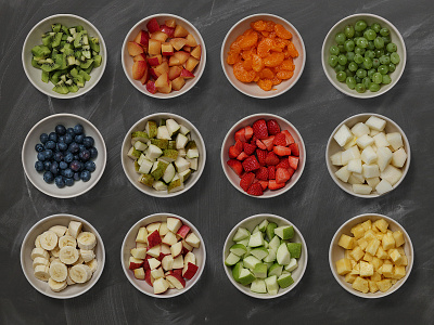 WIP - New Scene Generator delicious fruit fruits generator healthy ingredients kitchen mockup salad scene