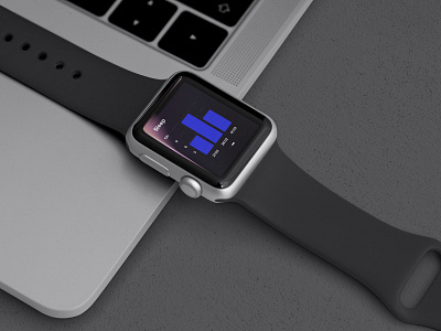 Smart Watch / App Mockup app mockup apple watch customizable interface design mobile design mock up mockup psd realistic small display smart watch smart watch mockup template uiux user interface watch watch interface