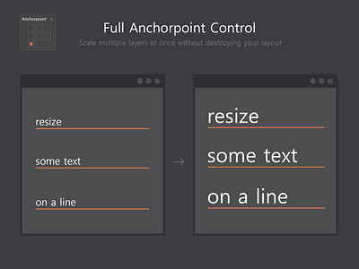 Layer Batch - Anchor Point Control Demo