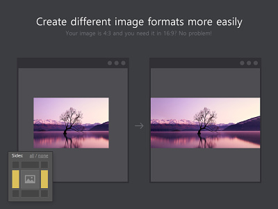 Create Panoramas easily with Image Extend