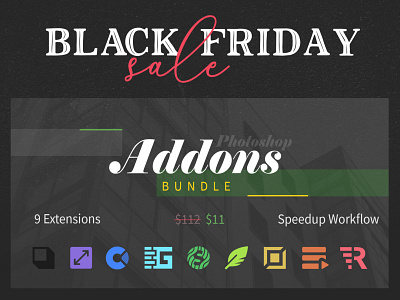 Photoshop Add-Ons Bundle (90% OFF)