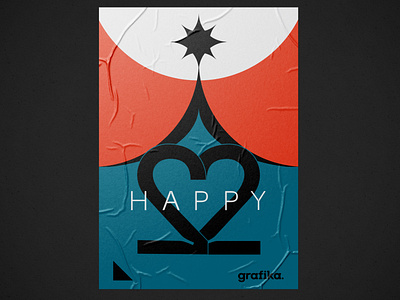 HAPPY 2022! GRAFIKA. Posterdesign 2022 dailyposter design graphic design happy new year illustration newyearposter poster