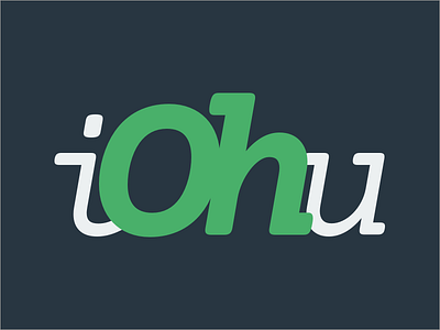 iOhu Logo logo type