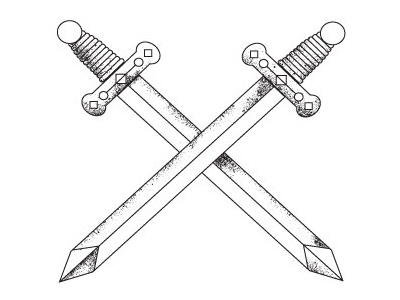 Late Knight Sword illustration sword