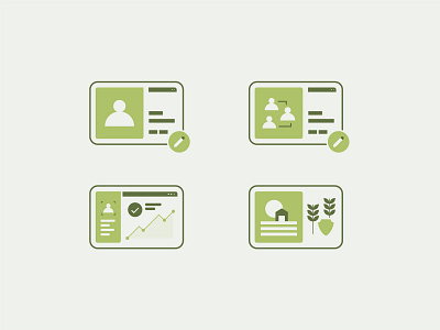 More WIP Icons design farm icon illustration illustrator person ux design vector