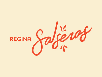 Salsa Logo - Option 1/2 branding cuba cuban dance flare fringe hand lettering handlettering illustration illustrator latin logo los angeles salsa style vector