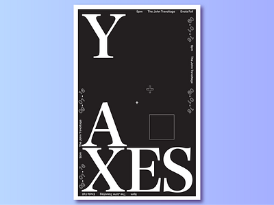 Y-Axes Poster