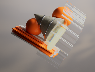 3D Composition 3d casestudy design render