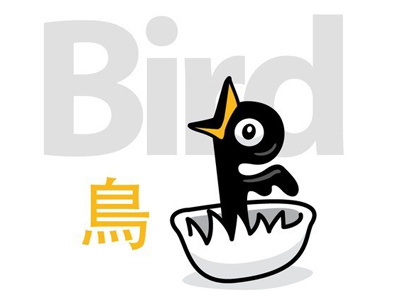 KanjiPictoGraphix - Bird 鳥 Tori とり