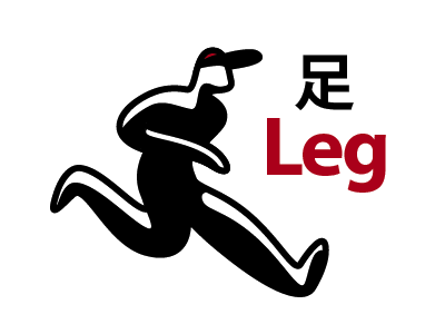 Leg Drib japanese kanji kanjipictographix leg