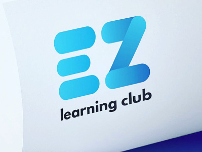 EZ Learning club branding creative design graphicdesign graphicdesigner illustration illustrator newyork