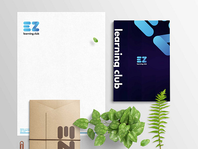 EZ learning club artist branding creative design graphicdesign graphicdesigner illustration illustrator newyork