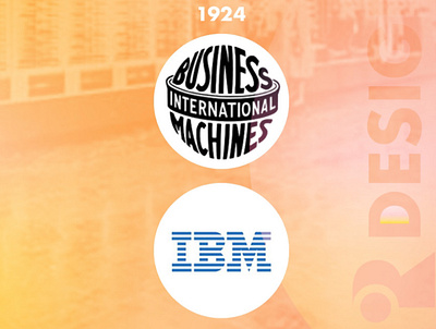 Brand history : IBM