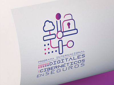 Riesgos Ciberneticos branding design graphicdesign graphicdesigner illustration