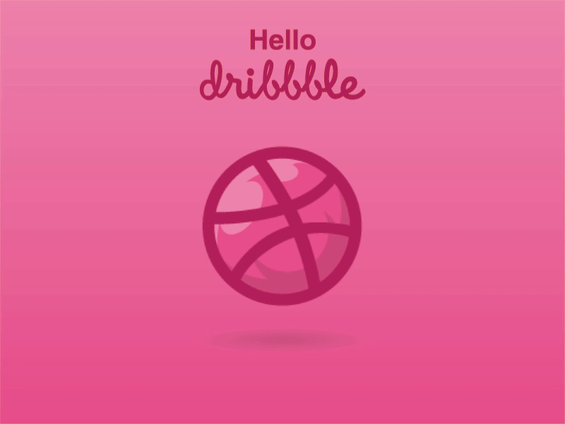 Hello Dribbble 2d animation debut design dragon ball dribbble