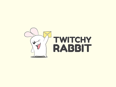 Day 3: Twitchy Rabbit | Redesign dailylogochallenge design flat illustration logo vector