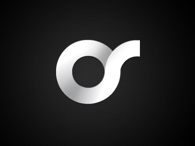 OS Logo black gradient grey logo