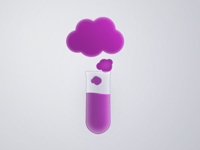 The Lab lab logo purple