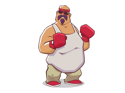 game character design "Cholo" boxing cholo game