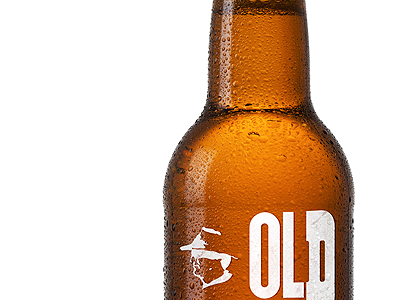 Old Mate Label—Take 2 beer label letterpress vintage woodtype