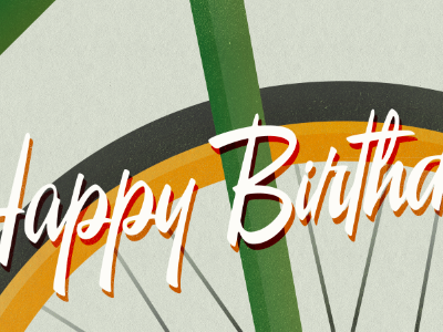 Happy Birthday Lachlan birthday card happy illustration