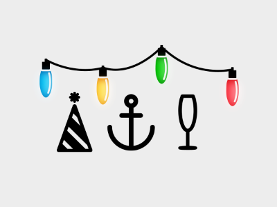 Party Iconography icons minimalistic party