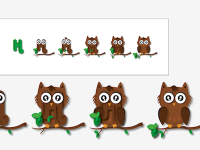 Little Owl Part 2 graphic design illustration owl