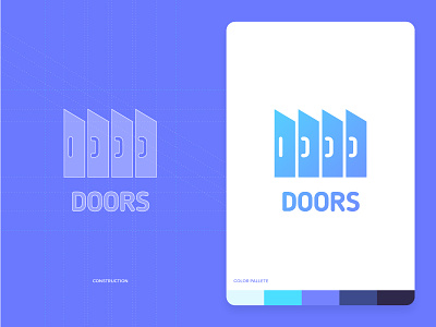 1000 Doors 1000 branding doors identity logo logodesign mark