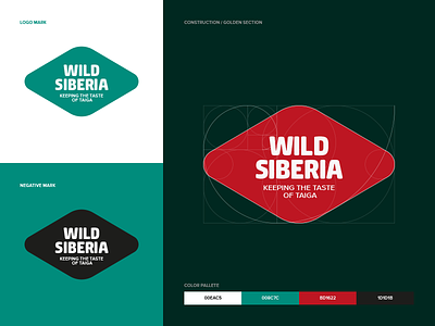 Wild Siberia art branding design identity logo logodesign mark siberia wild wildsiberia