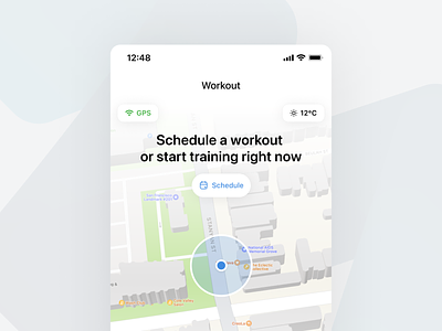 Forino – App For Joint Workouts app figma fitness ios map ui workout